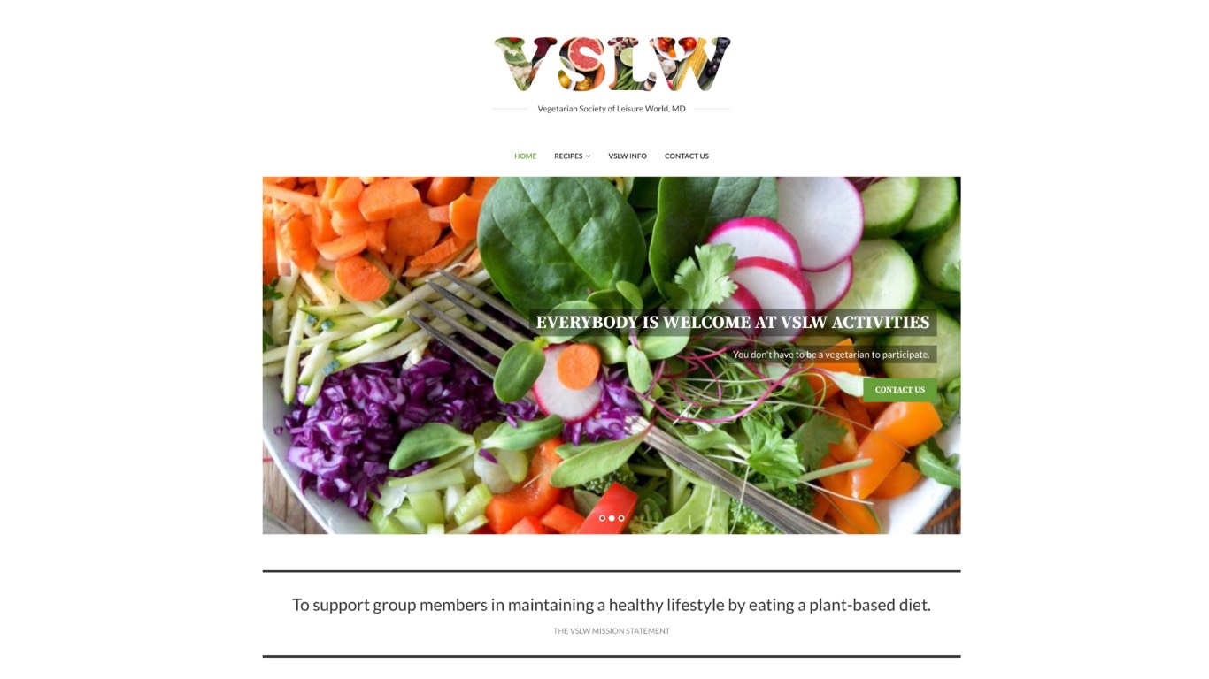 Vegetarian Society of Leisure World